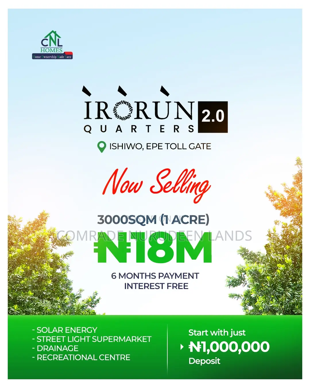 Plots of Buy and Build Dry Land in Ijebu Ode