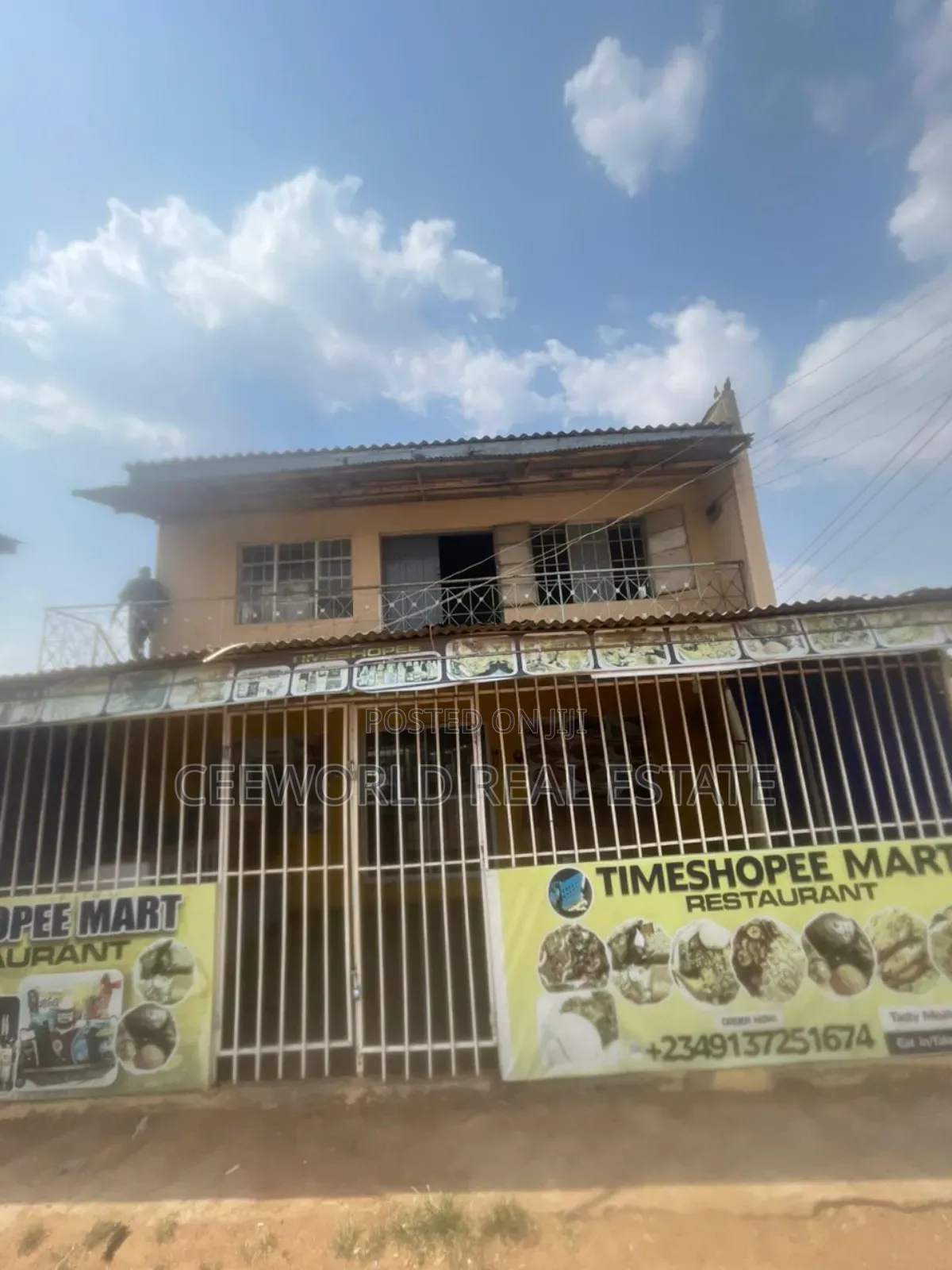 Office Space at Ilemarun Iworoad Along Lagos Ibadan Express Way in Iwo Road