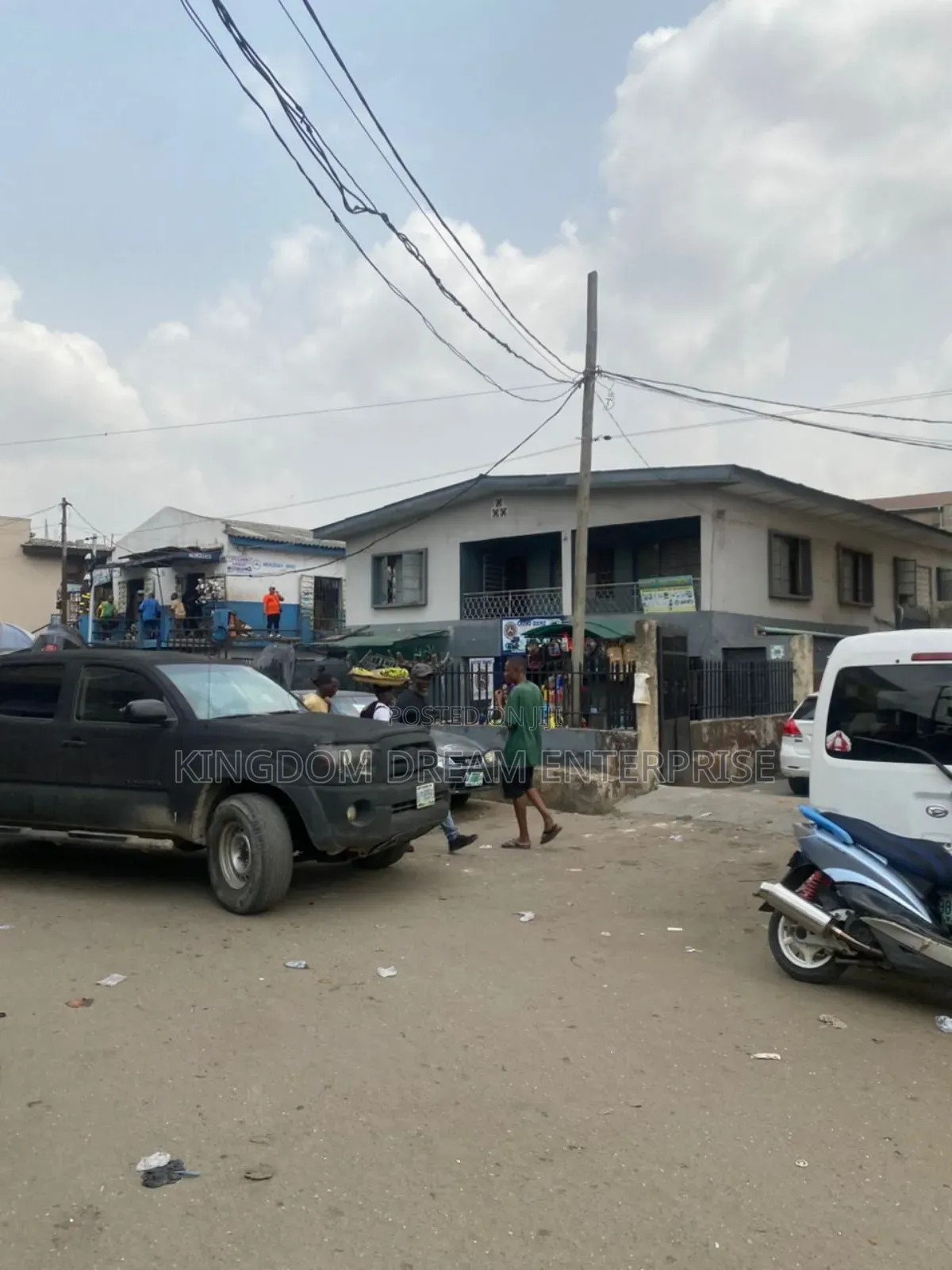 Commercial Property on 550sqm Land Off Olowu Ikeja in Mobolaji Bank Anthony Way