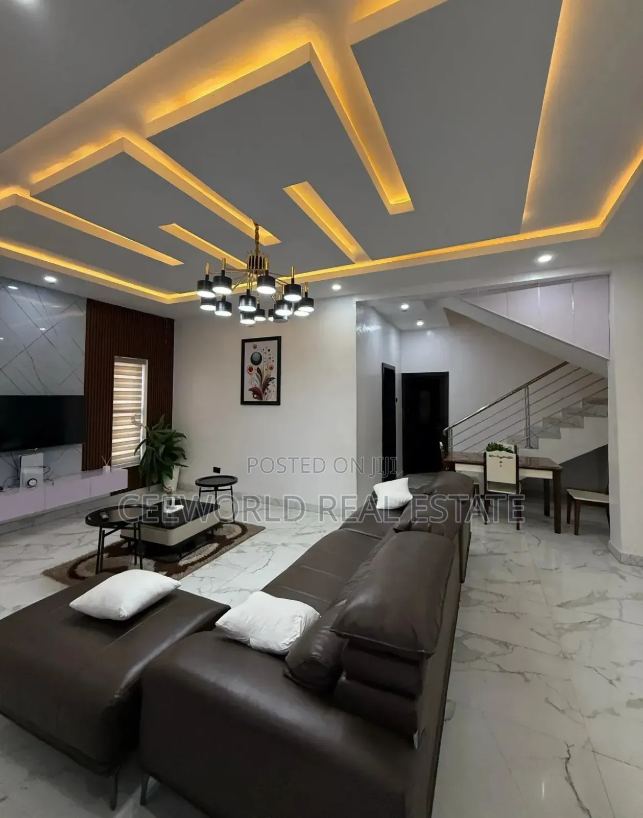 Furnished 4bdrm Duplex in Engr Lere Adigun Gra, Basorun for rent in Basorun