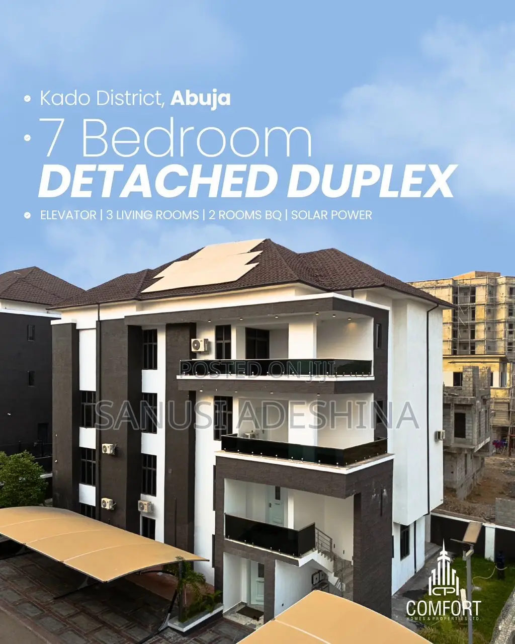 7bdrm Duplex in Kado Phase 2,Few, Dakwo District for sale in Dakwo District