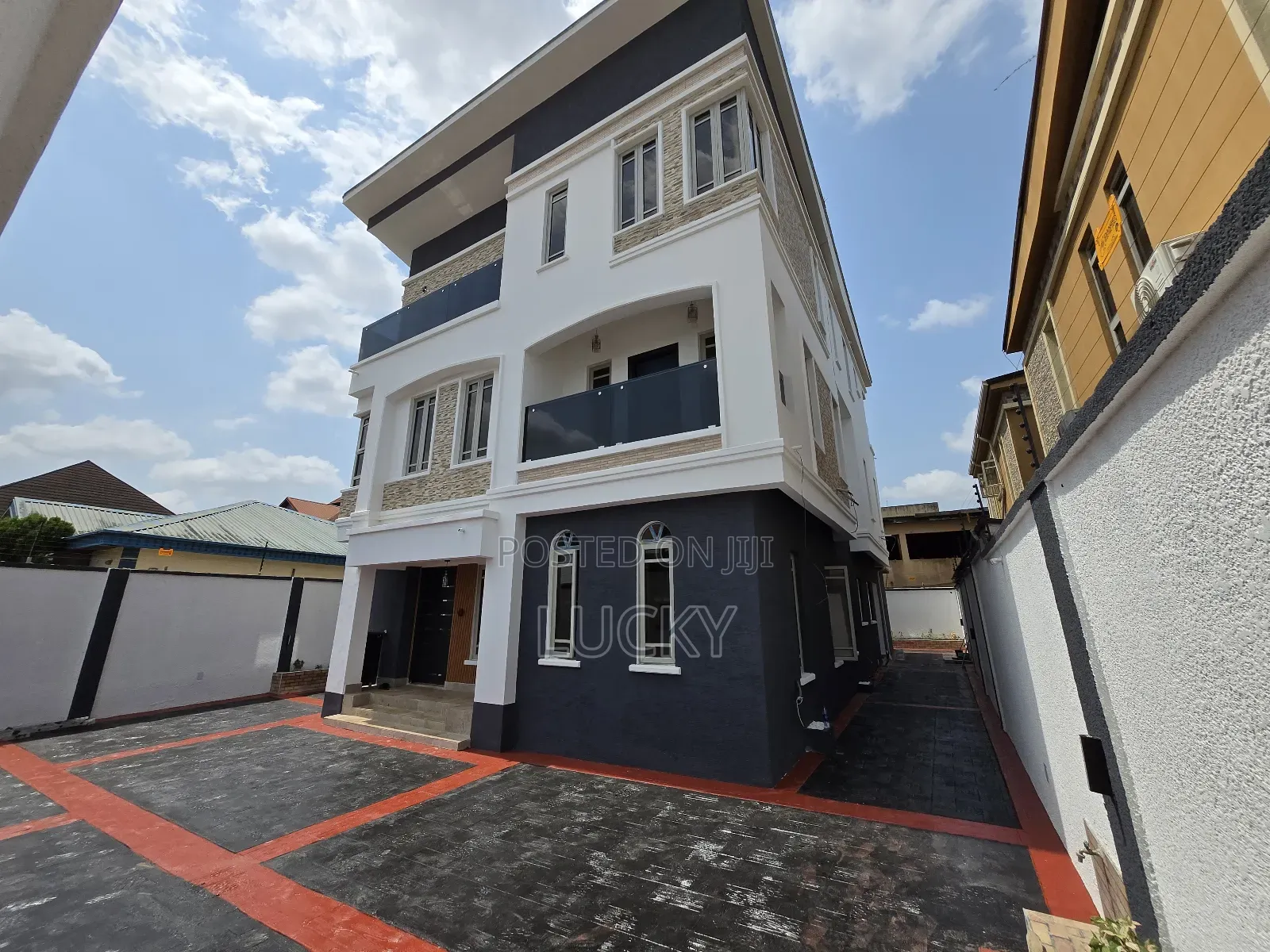 A Newly Built 7 Bedroom Duplex in Alimosho