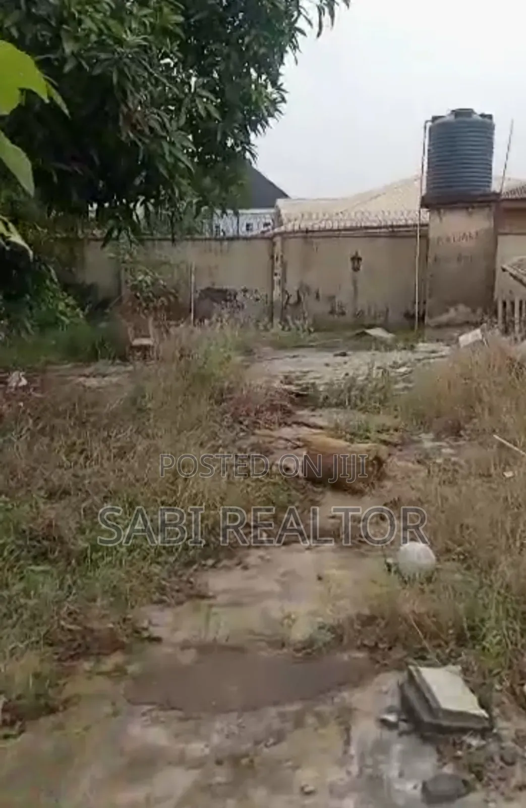 Residential Full Plot of Land Fenced Gated at New London Estate Baruwa in Baruwa