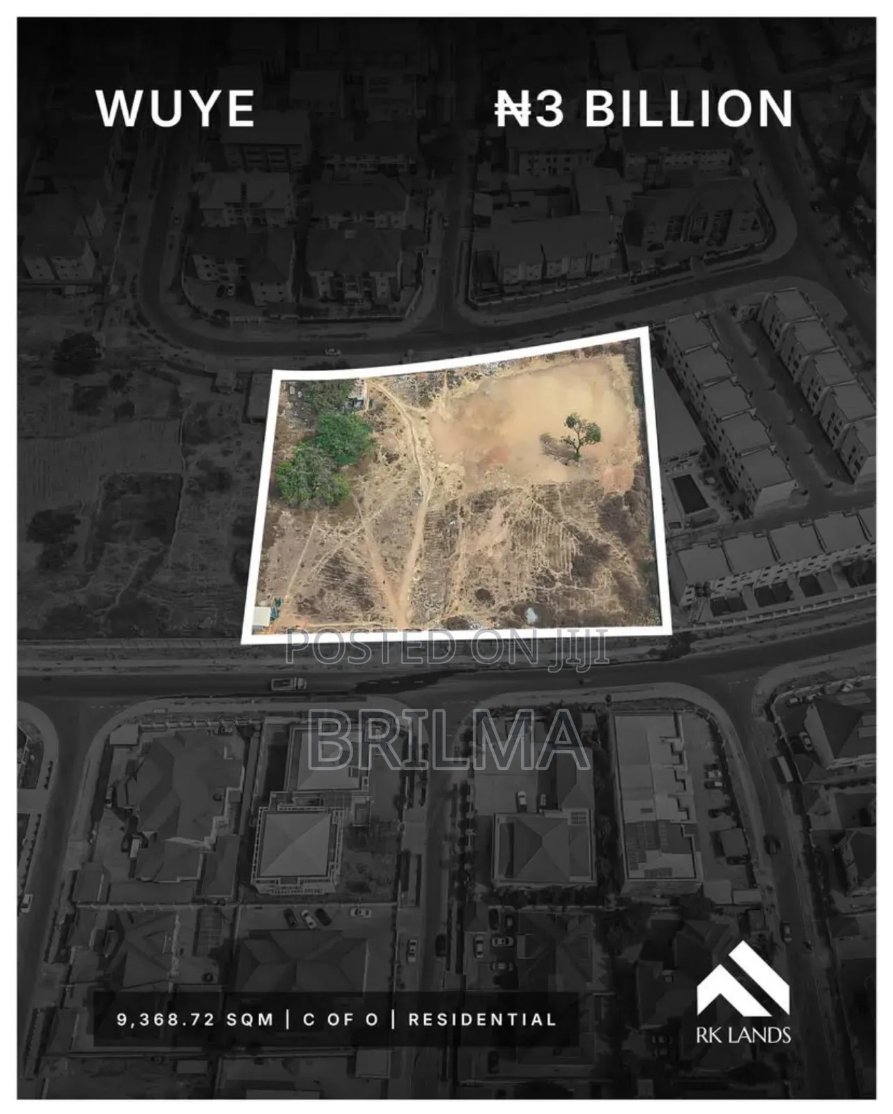 9368sqm of Land in Wuye for Sale! in Wuye