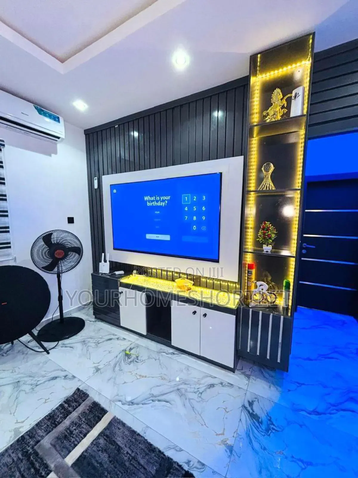 Luxury 3 Bedroom With Swimming Pool That Allows Party in Abesan
