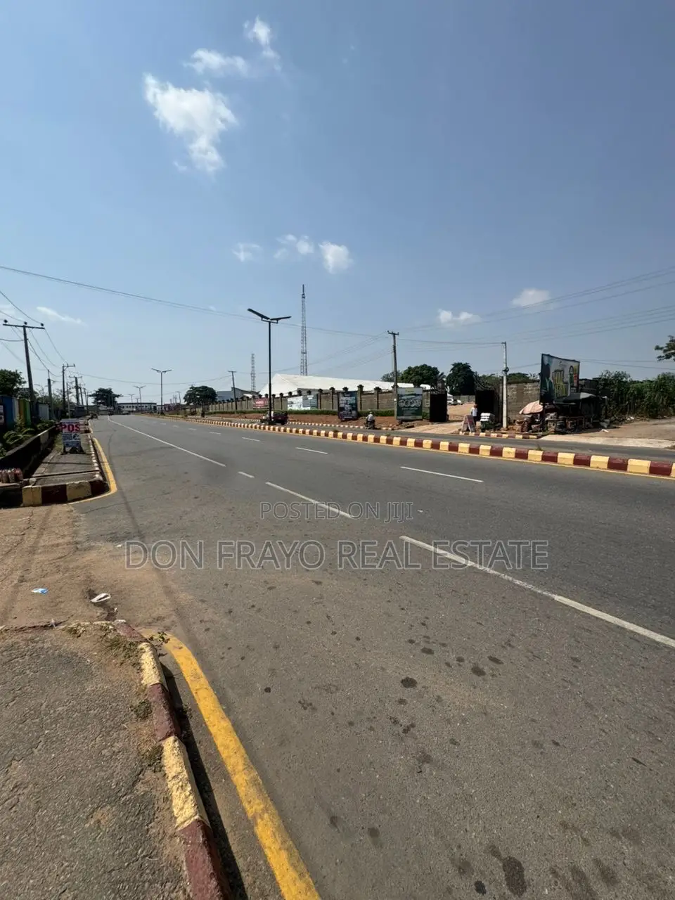 1626 SQM Commercial Use Land for Sale on Main Road Jericho Area Ibadan in Jericho