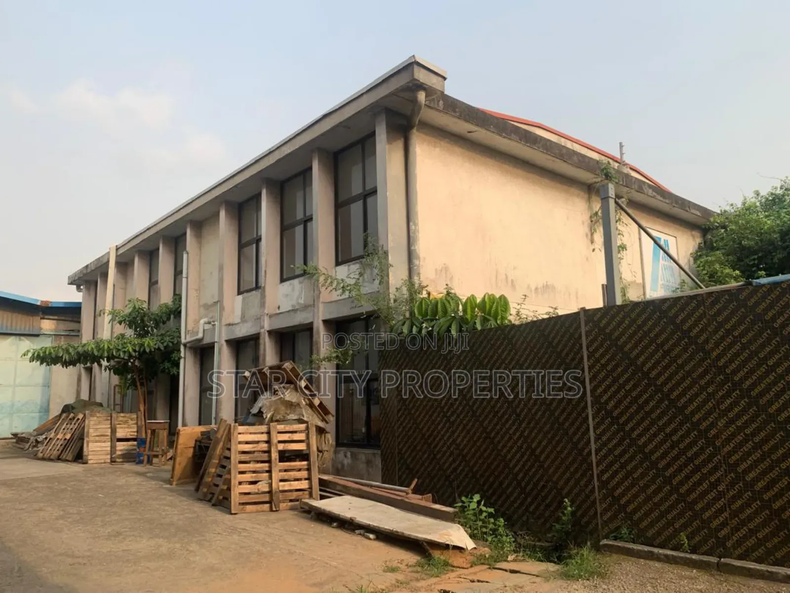 Factory Sitting on an Expansive Parcel of Land in Ogba
