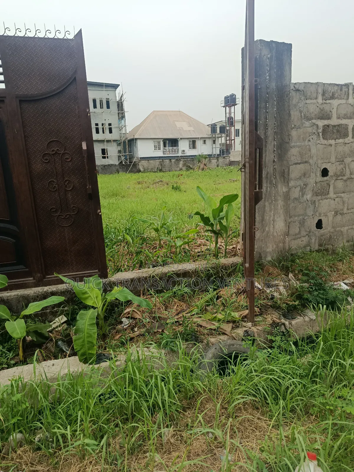 30 by 150 Plot of Land in a Secured Estate in Ago Palace