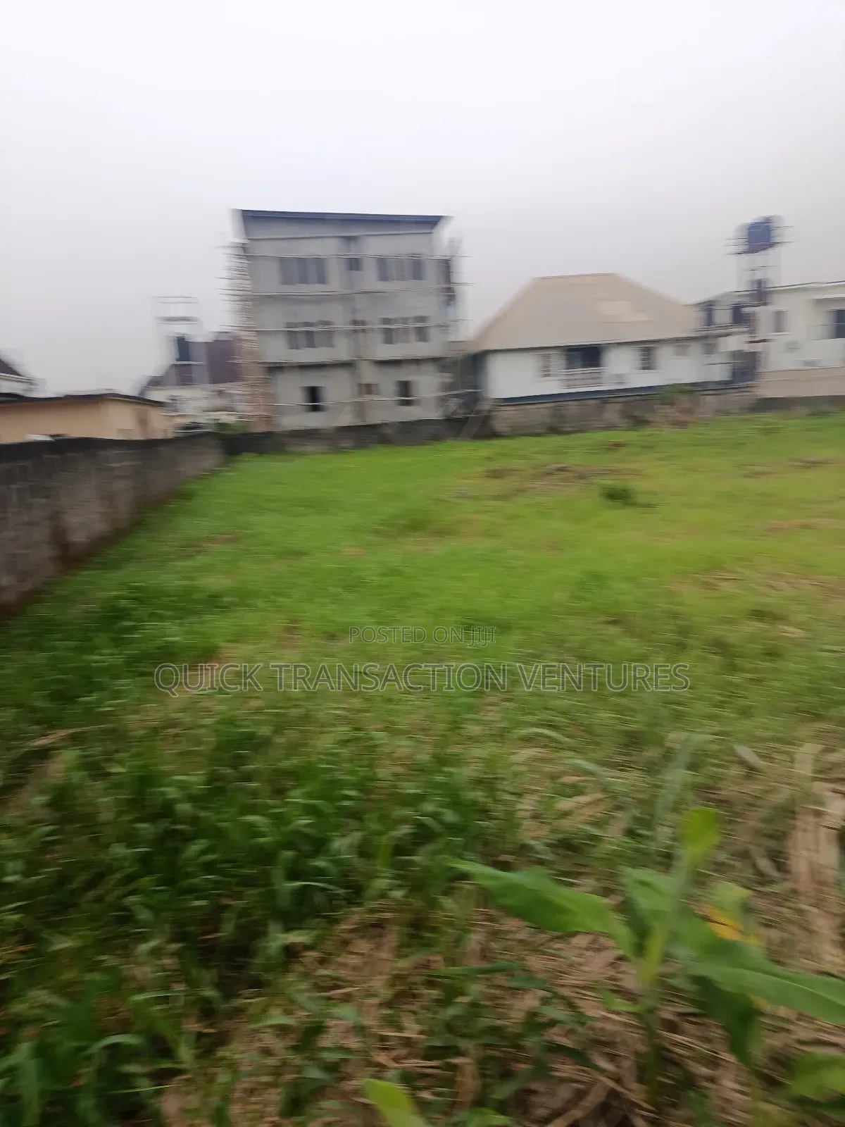 30 by 150 Plot of Land in a Secured Estate in Ago Palace
