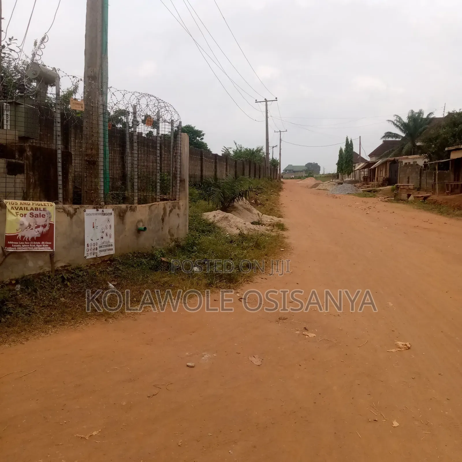 An Estate on Approximately 10acres With 70 Bungalows in Ado-Odo/Ota