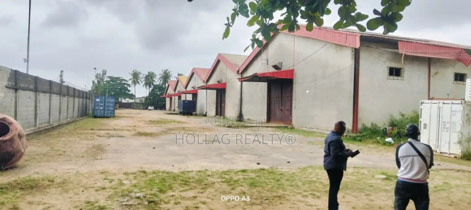 5 Bay Warehouse With Office Building on 21000 Sq MTS Land in Alakija