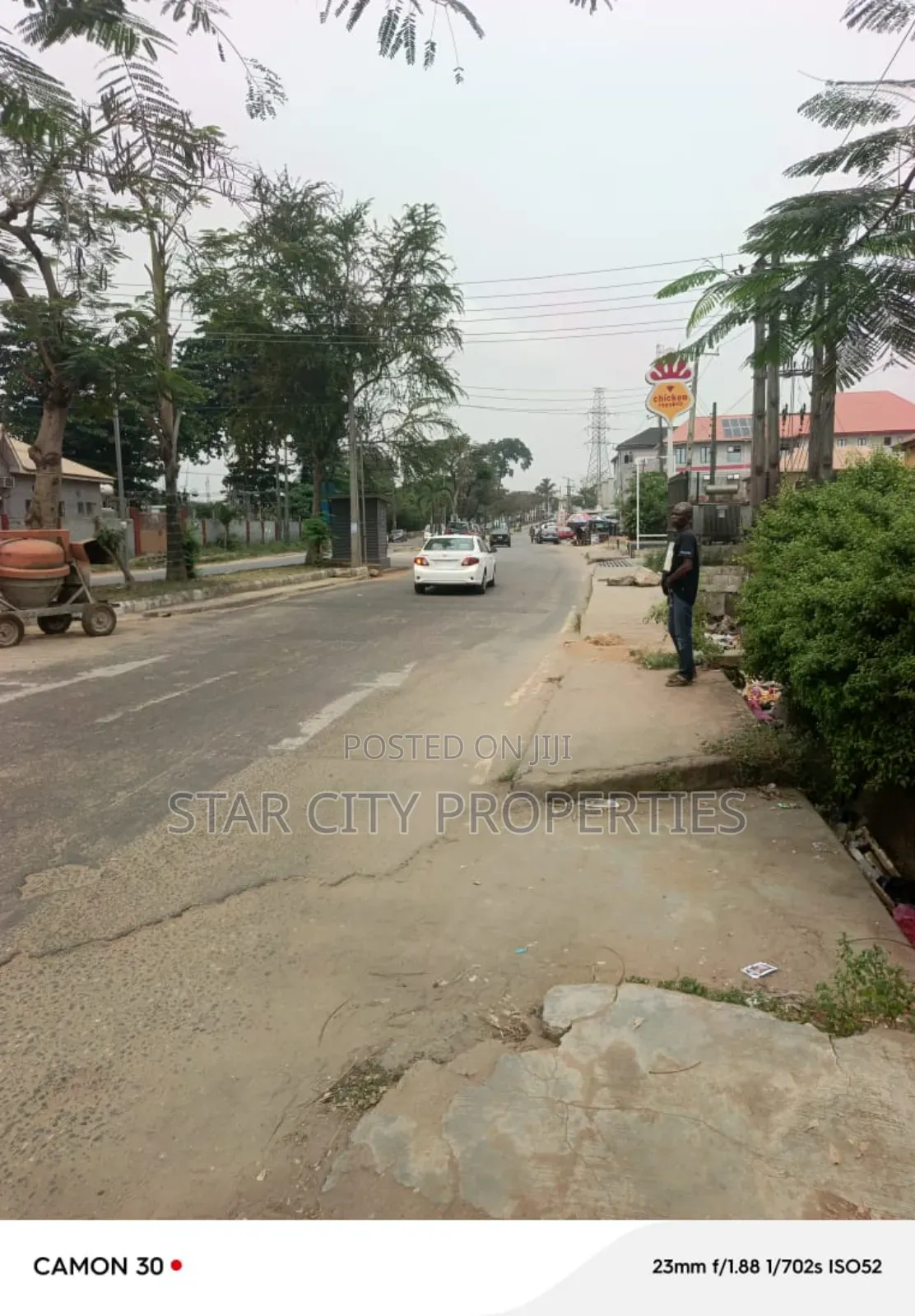 Empty Land Measuring 1300 Sqemter With C of O Directly on Omole Phase2 in Omole Phase 2