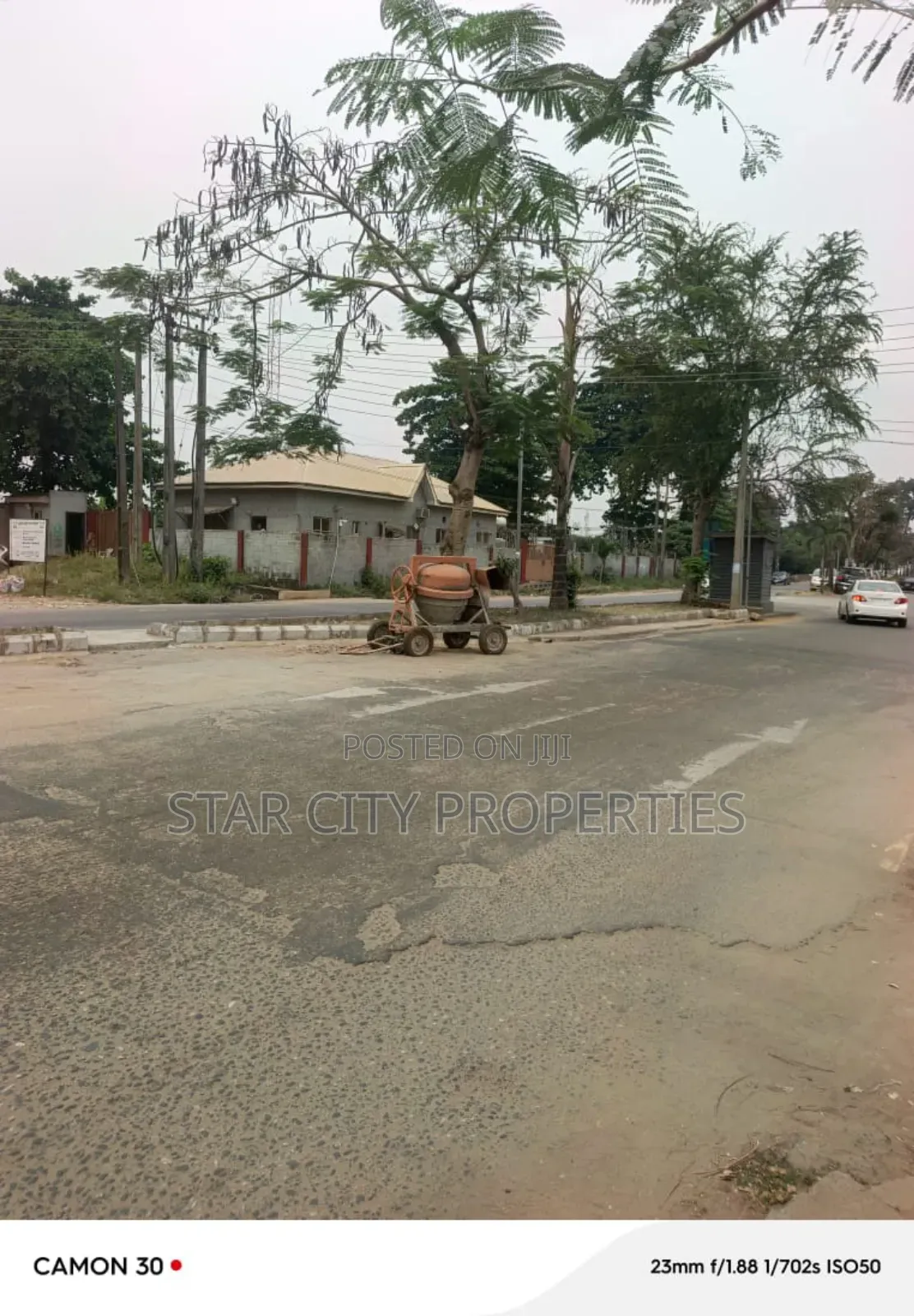 Empty Land Measuring 1300 Sqemter With C of O Directly on Omole Phase2 in Omole Phase 2