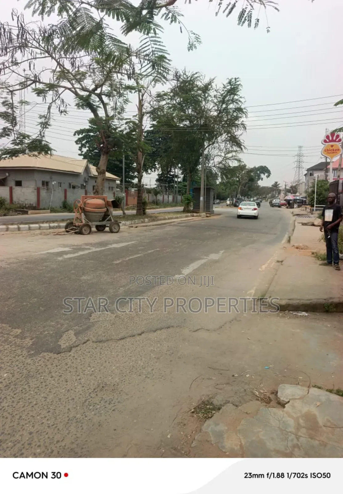 Empty Land Measuring 1300 Sqemter With C of O Directly on Omole Phase2 in Omole Phase 2