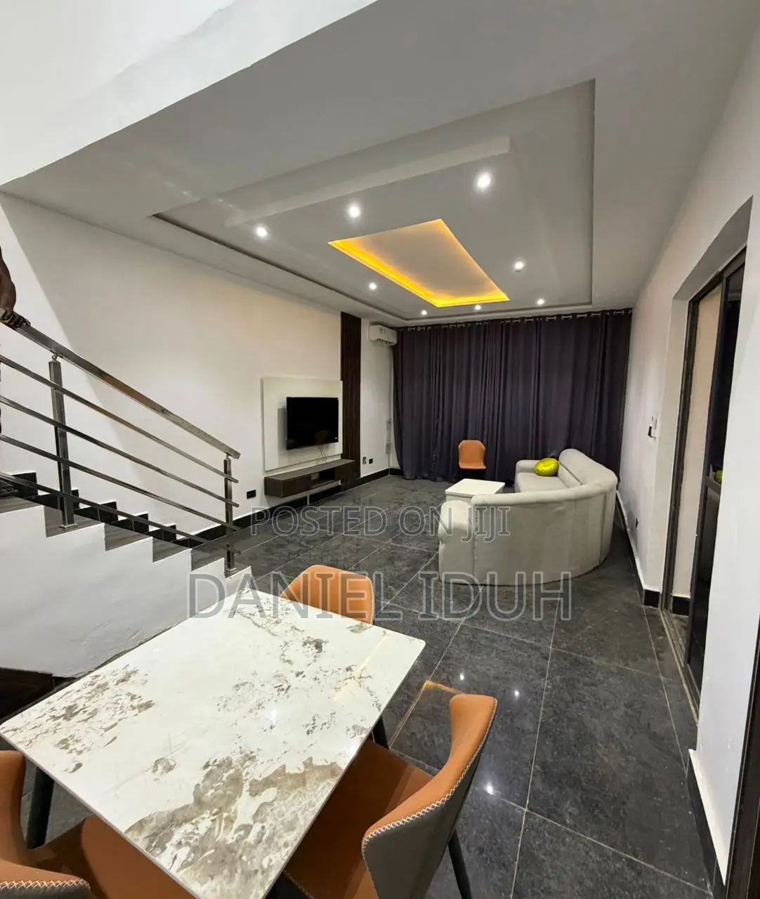 Furnished 4bdrm Townhouse / Terrace in Edan Homes, Mabushi for rent in Mabushi