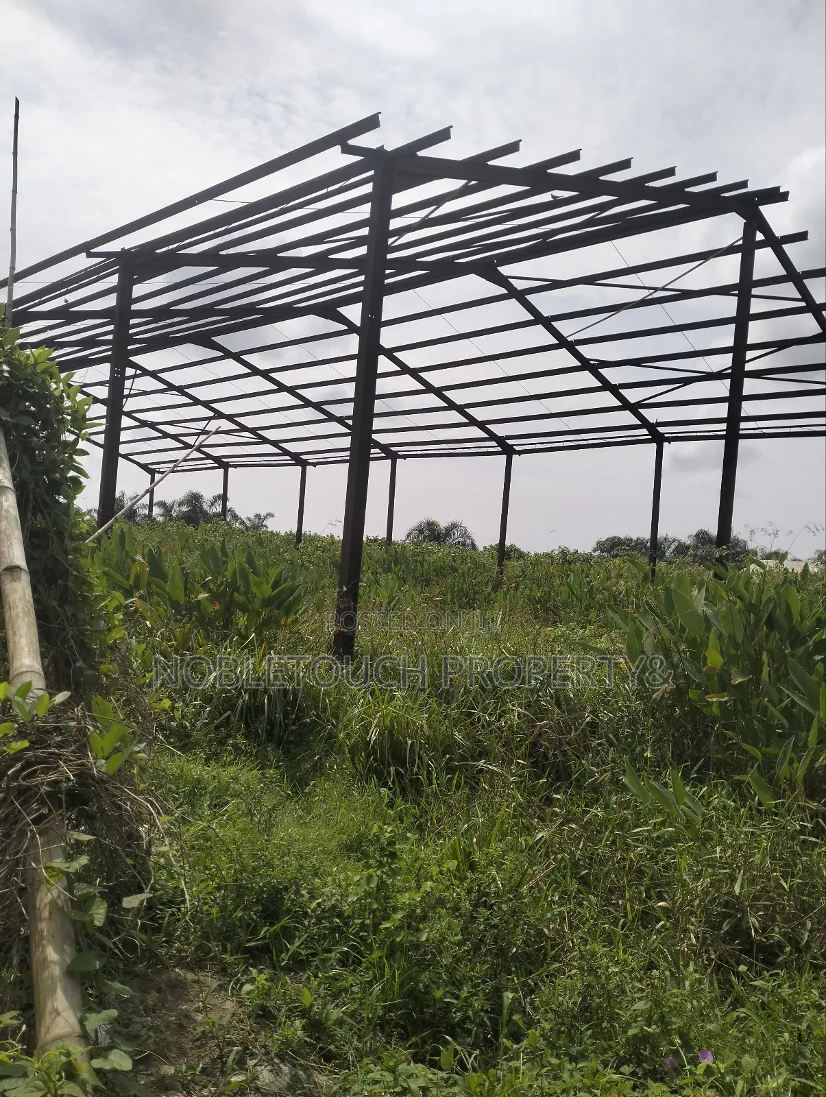 Industrial/Commercial Land With 7bay Warehouse at White Sand Ijegun in Ijegun