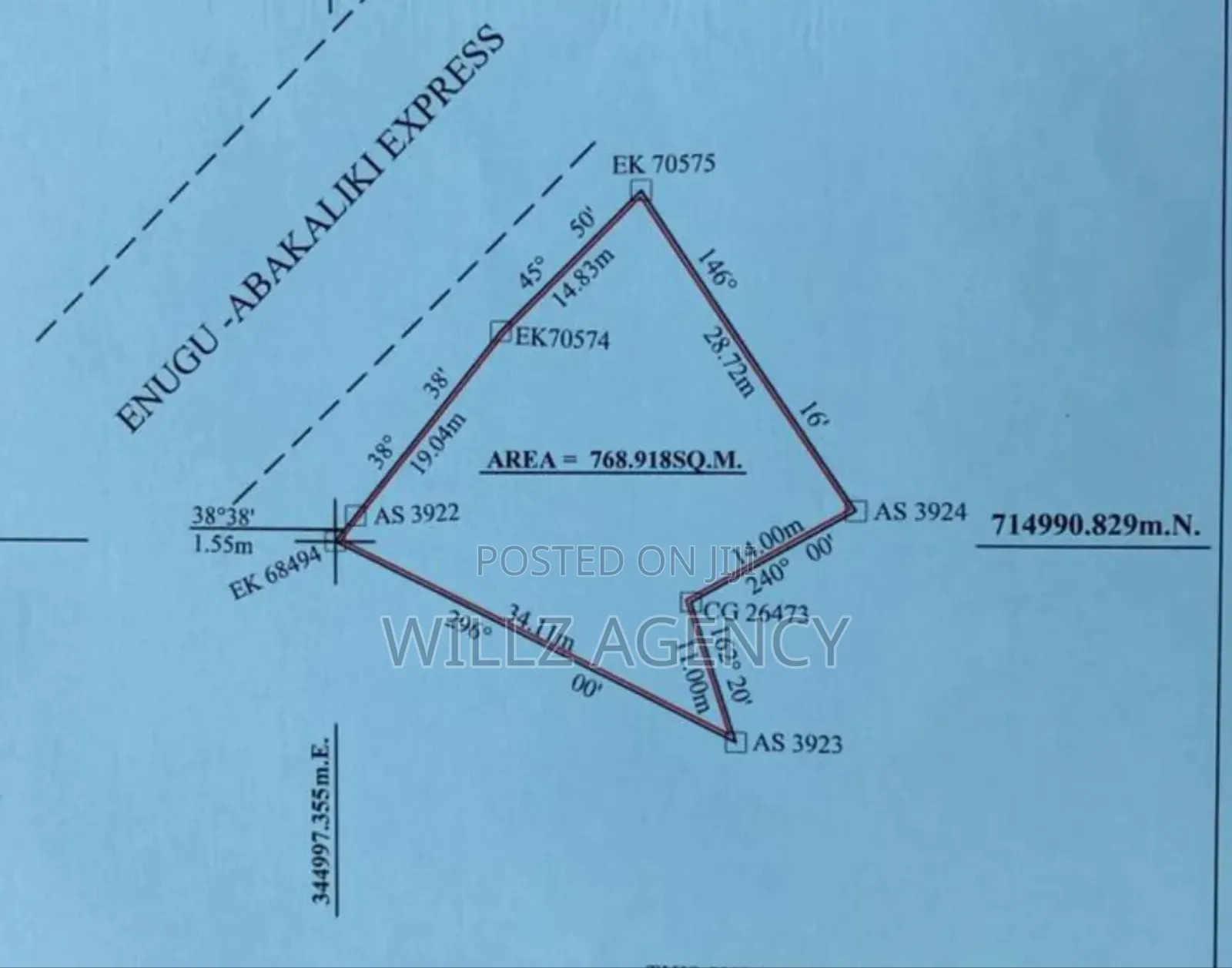 Over 1 Plot of a Commercial Land in Enugu