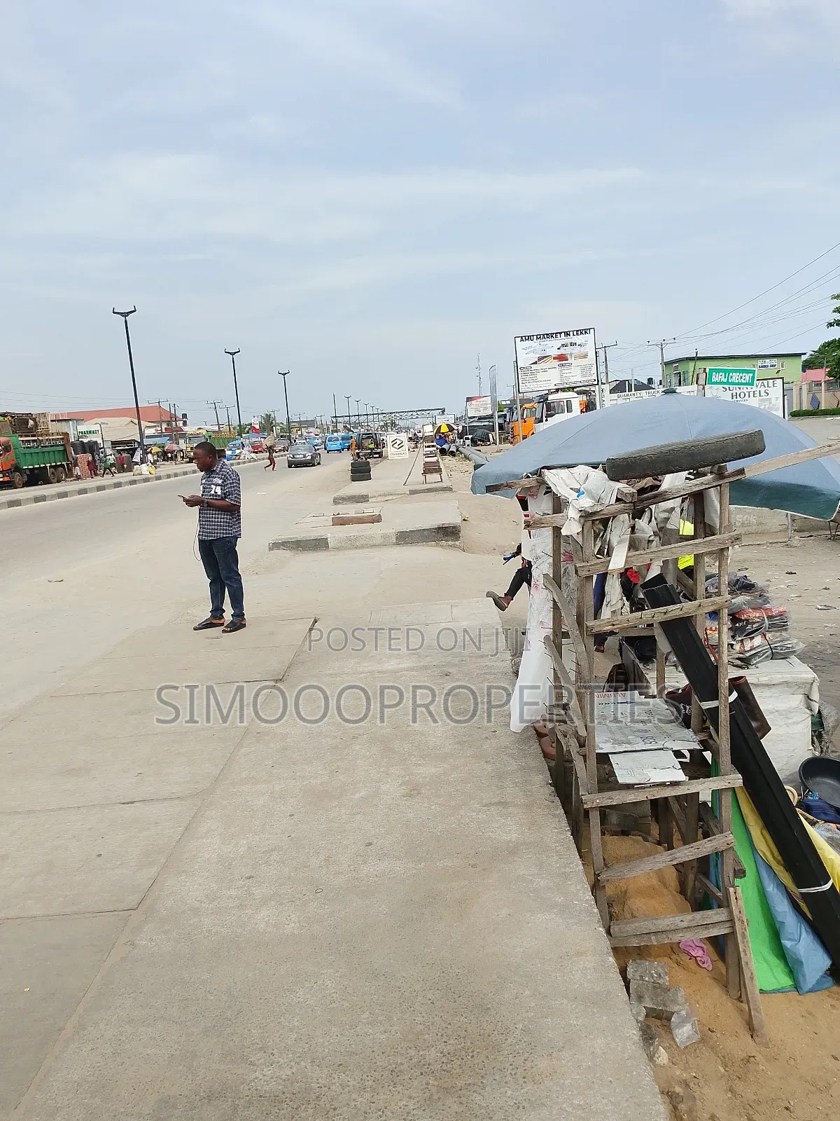 2plots of Facing Express Corner Piece Land for Sale at Ogunfayo Bus in Awoyaya