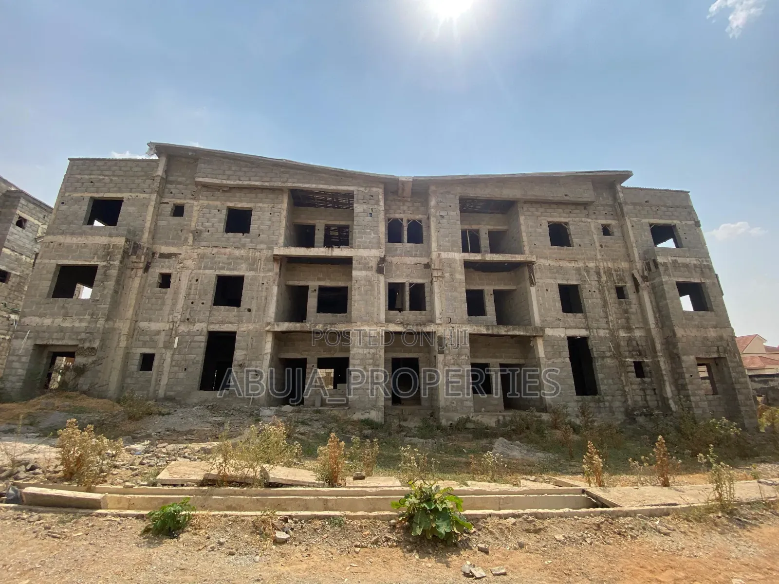 3bdrm Apartment in In A Secured Estate, Life Camp for sale in Life Camp