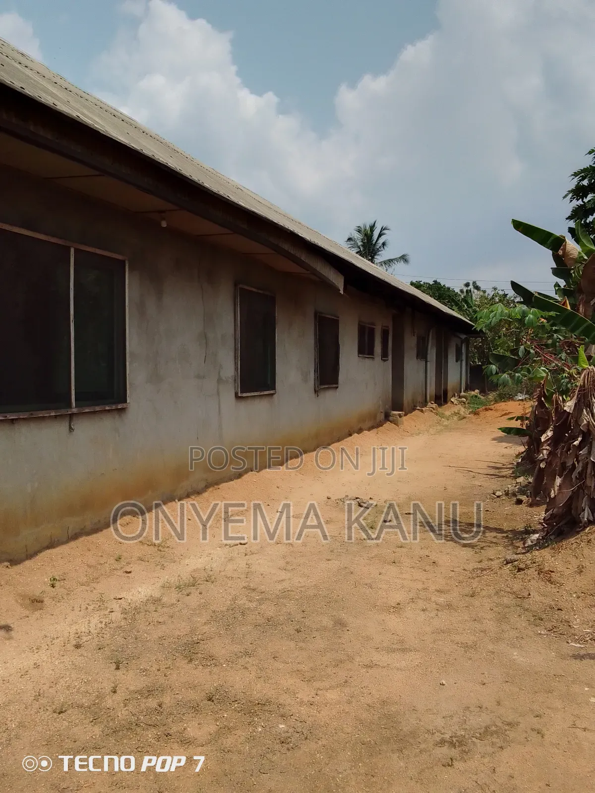 Filling Station With Block of Flats. in Ukwa