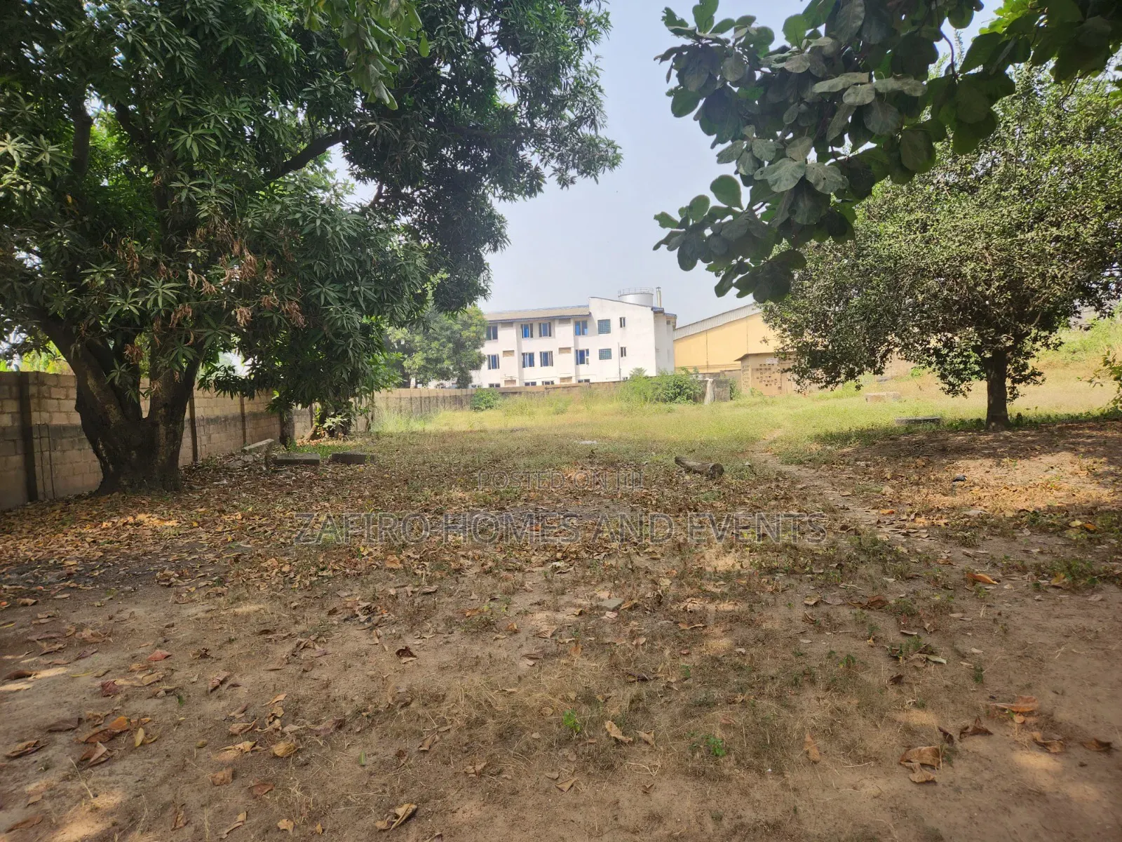 Fully Fenced and Gated 4000m2 Industrial Land at 7up Road for Sale in Ibadan