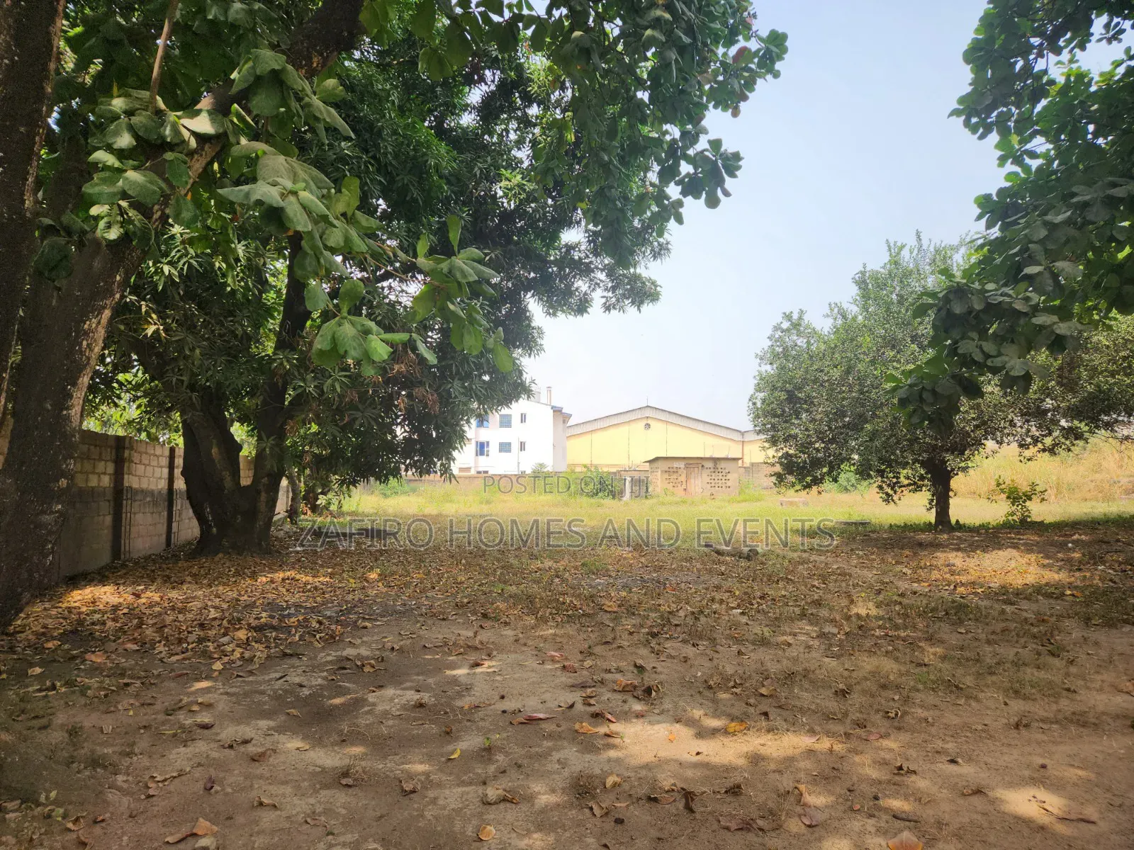 Fully Fenced and Gated 4000m2 Industrial Land at 7up Road for Sale in Ibadan