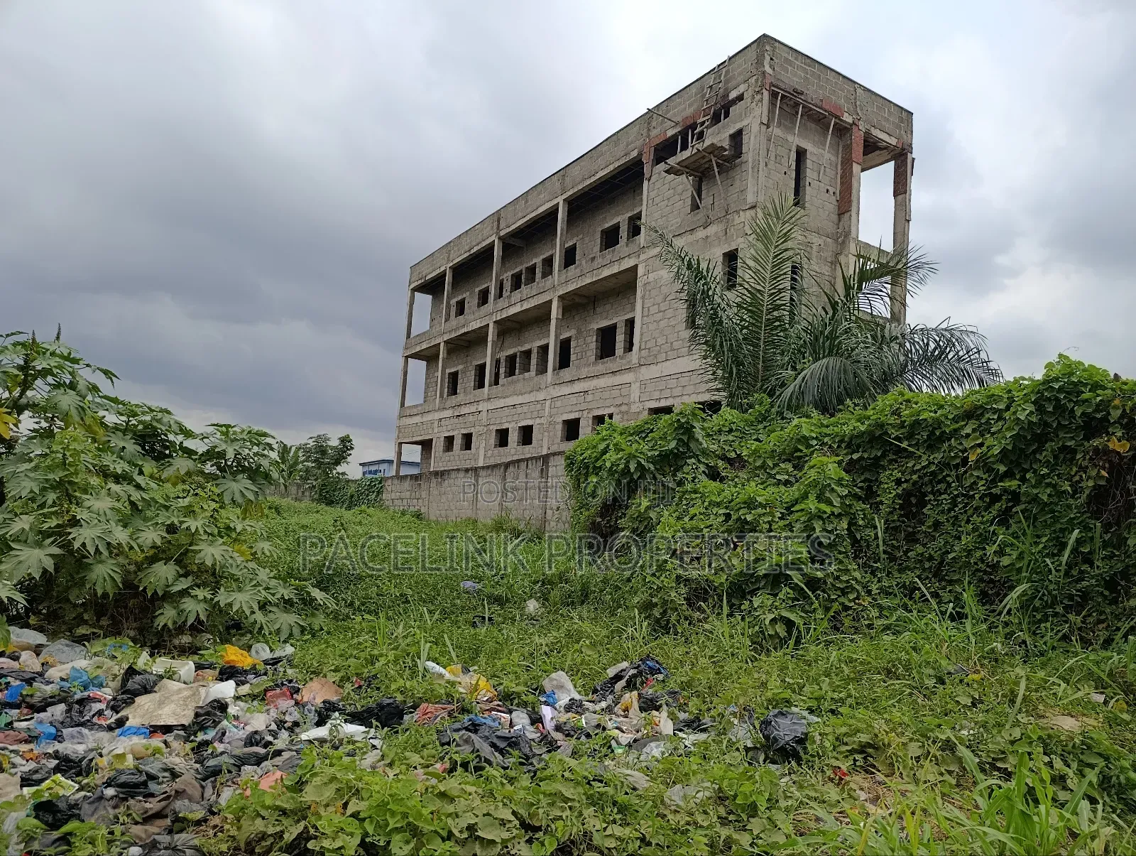 Complete 2 Plot Together on a Tarred Road in Ipaja