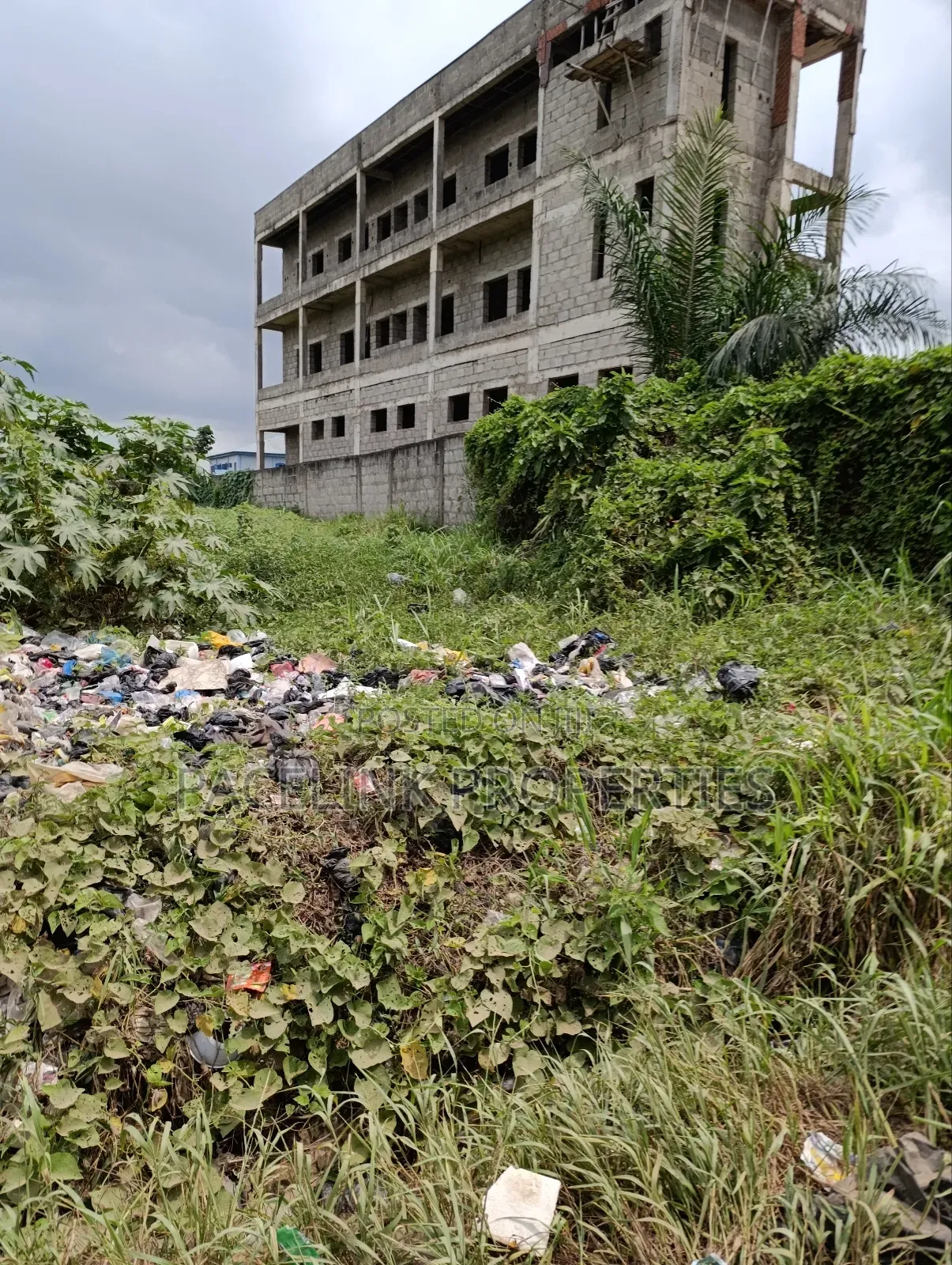 Complete 2 Plot Together on a Tarred Road in Ipaja