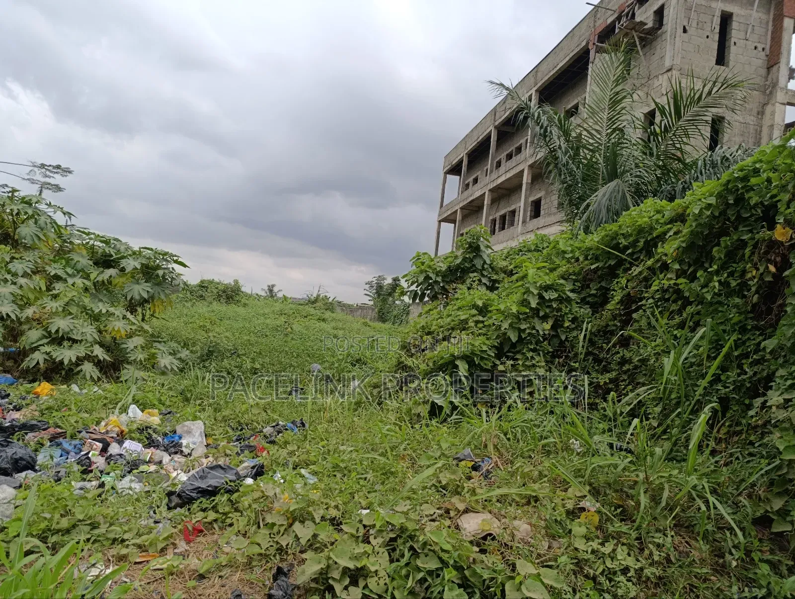 Complete 2 Plot Together on a Tarred Road in Ipaja