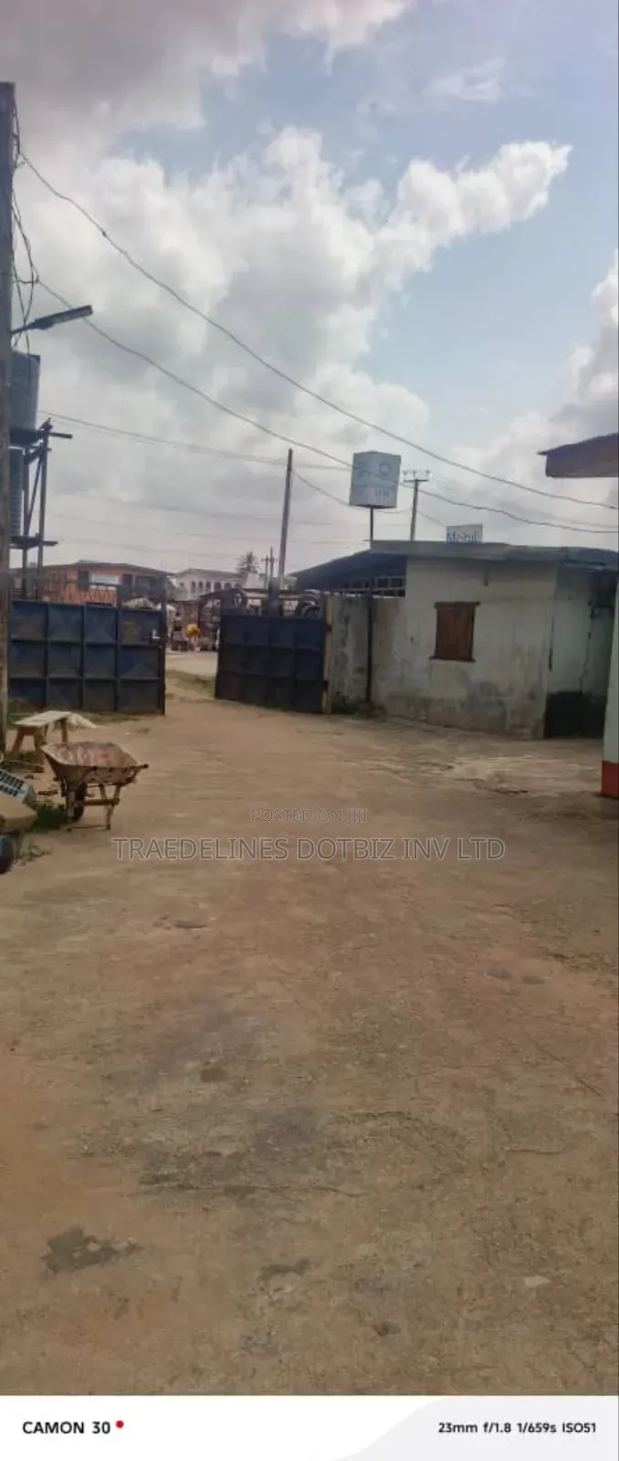 Commercial Land Directly on Lagos Abeokuta Expressway in Abule Egba