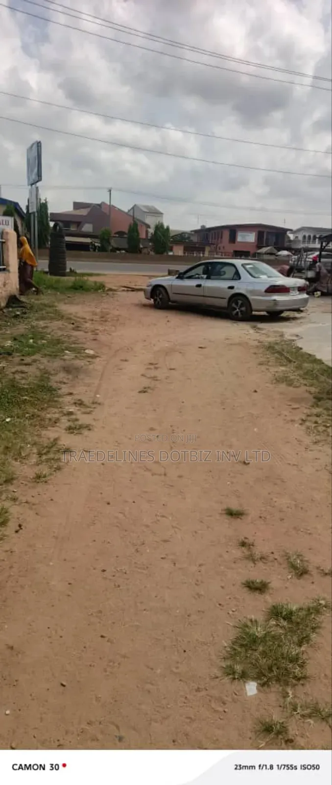Commercial Land Directly on Lagos Abeokuta Expressway in Abule Egba