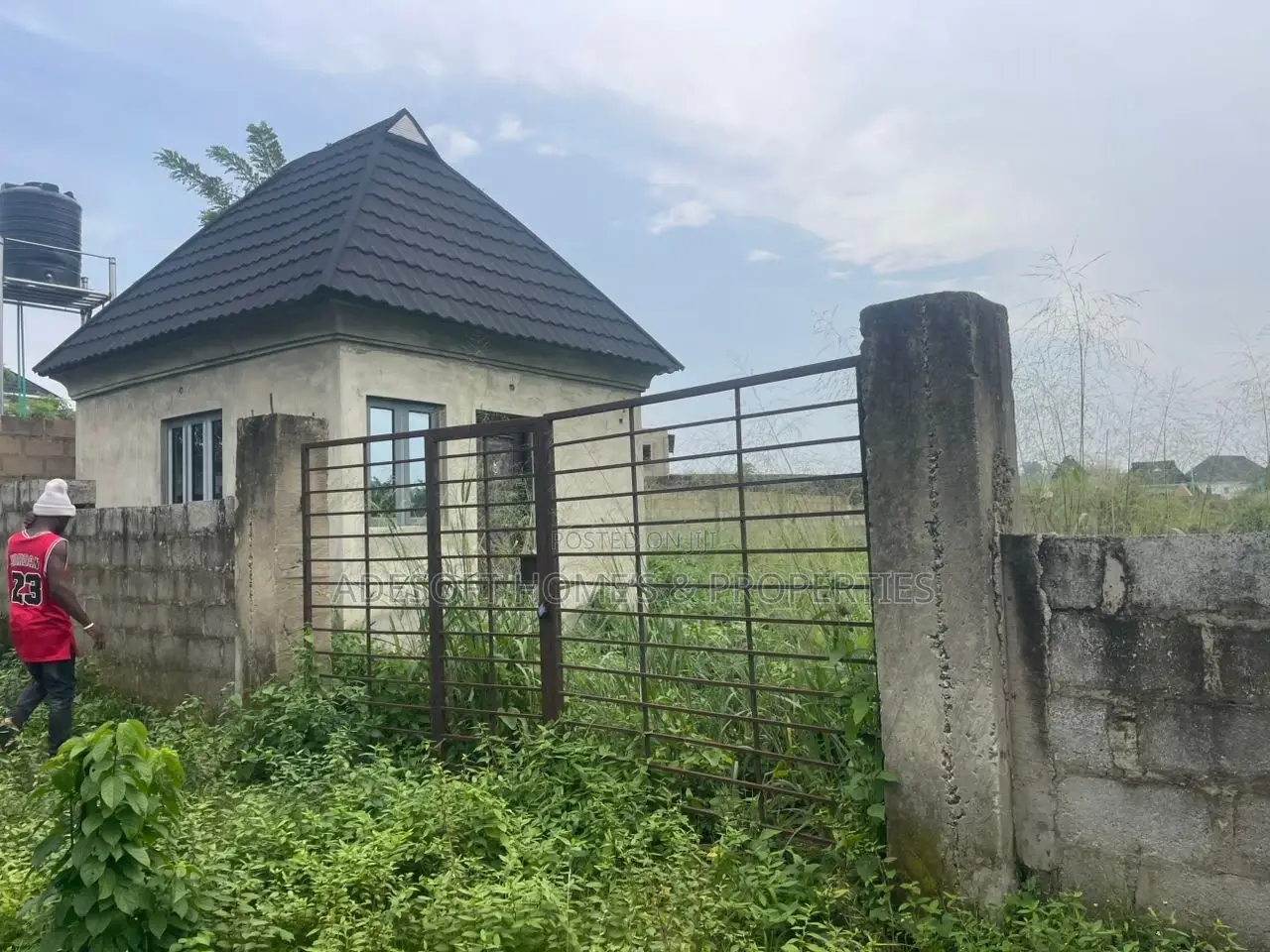 A Well Fenced and Gated One Plot of Land for Sale in Akala Express