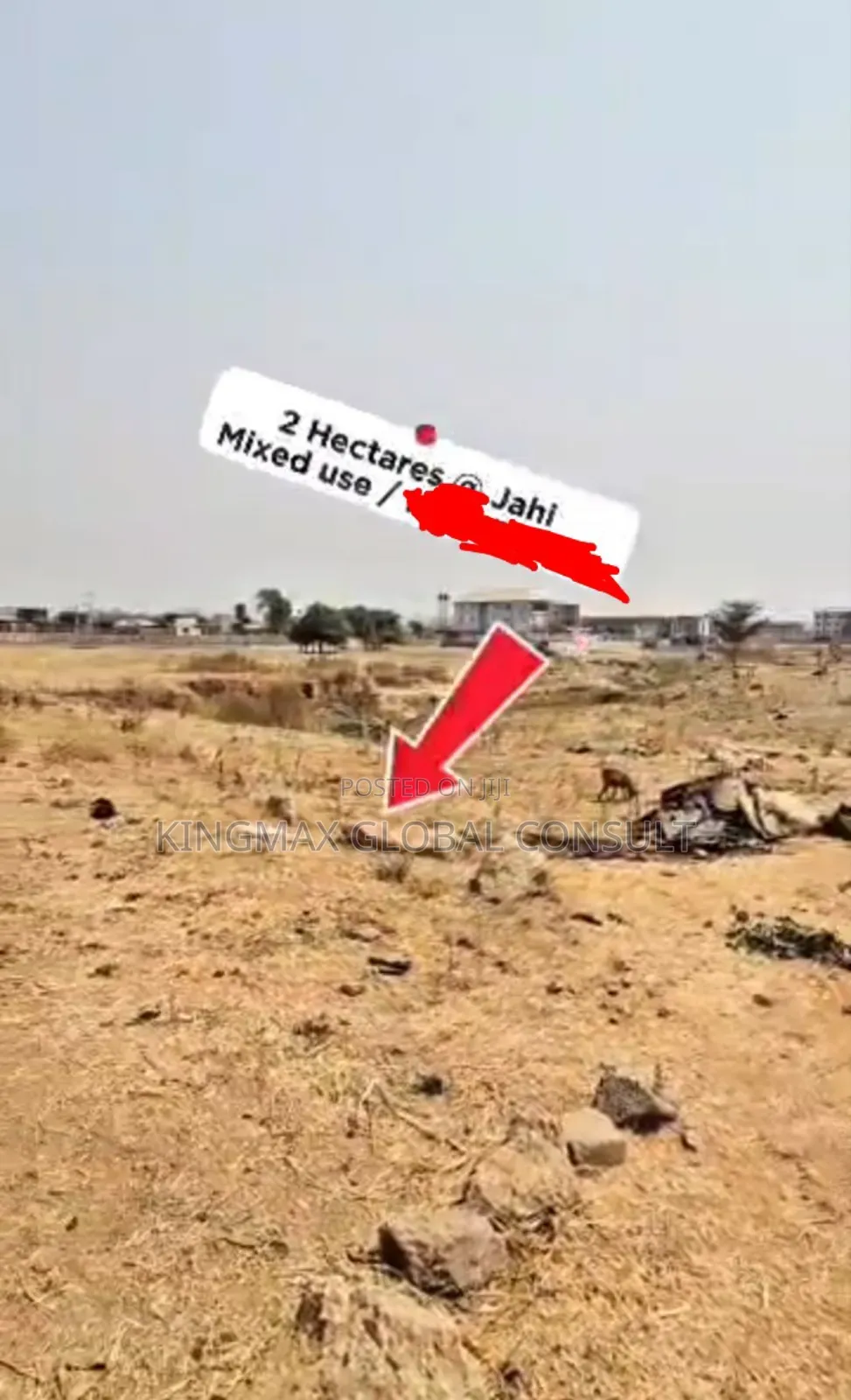*Sale at Jahi 
Plot Size: 2 Hectares in Jahi