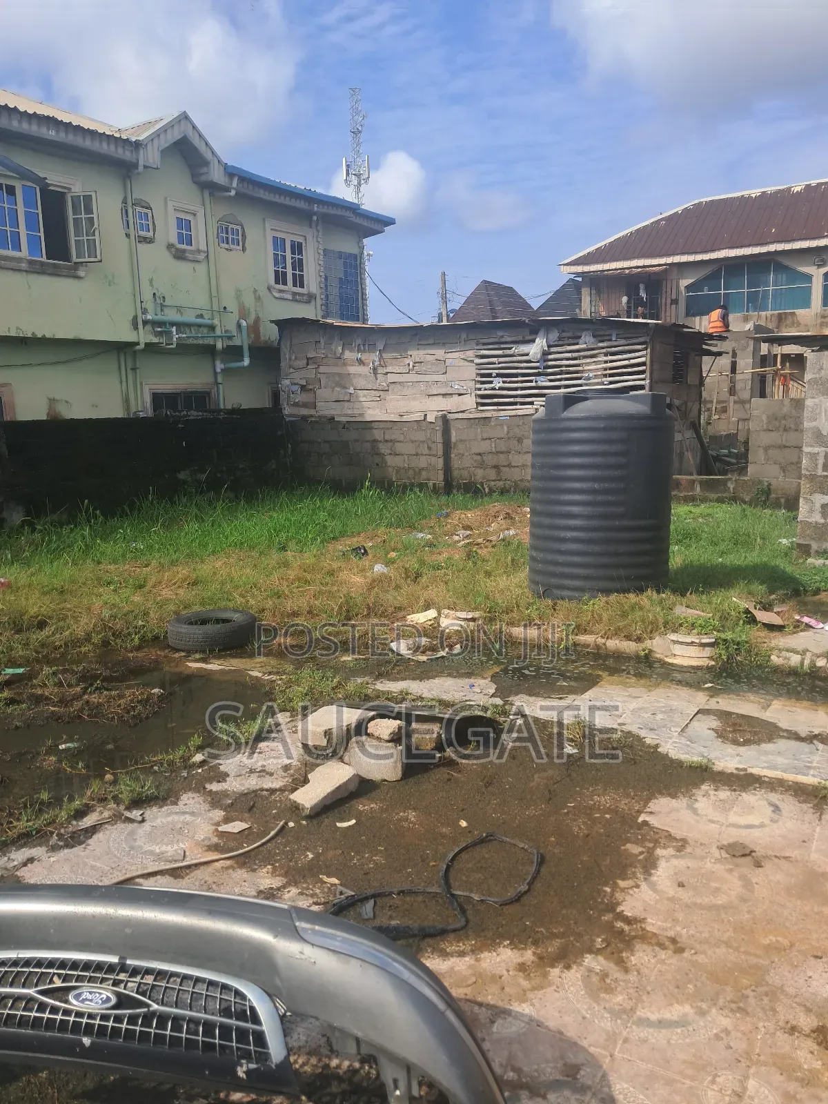 Half Plot Inside Compound Dry for Sale at Ijegun Satellite 20m in Satellite Town