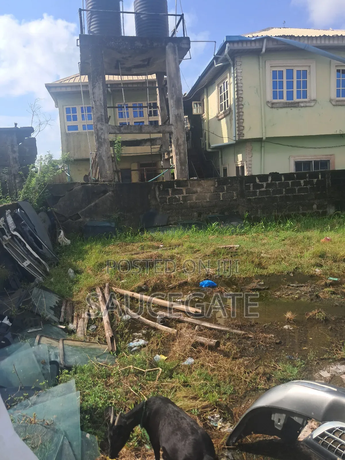 Half Plot Inside Compound Dry for Sale at Ijegun Satellite 20m in Satellite Town