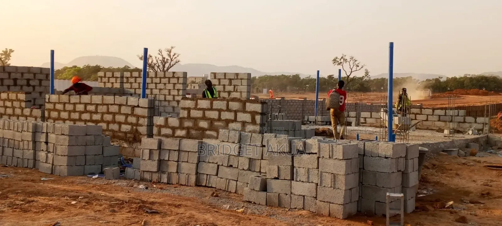Affordable Terrace Duplex Plot Just by the Tarred Road in Karsana in Karsana