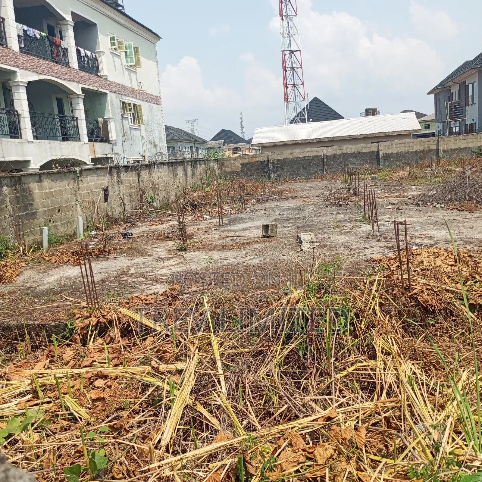 A Dry Full Plot of Land in a Secured Estate in Ajah