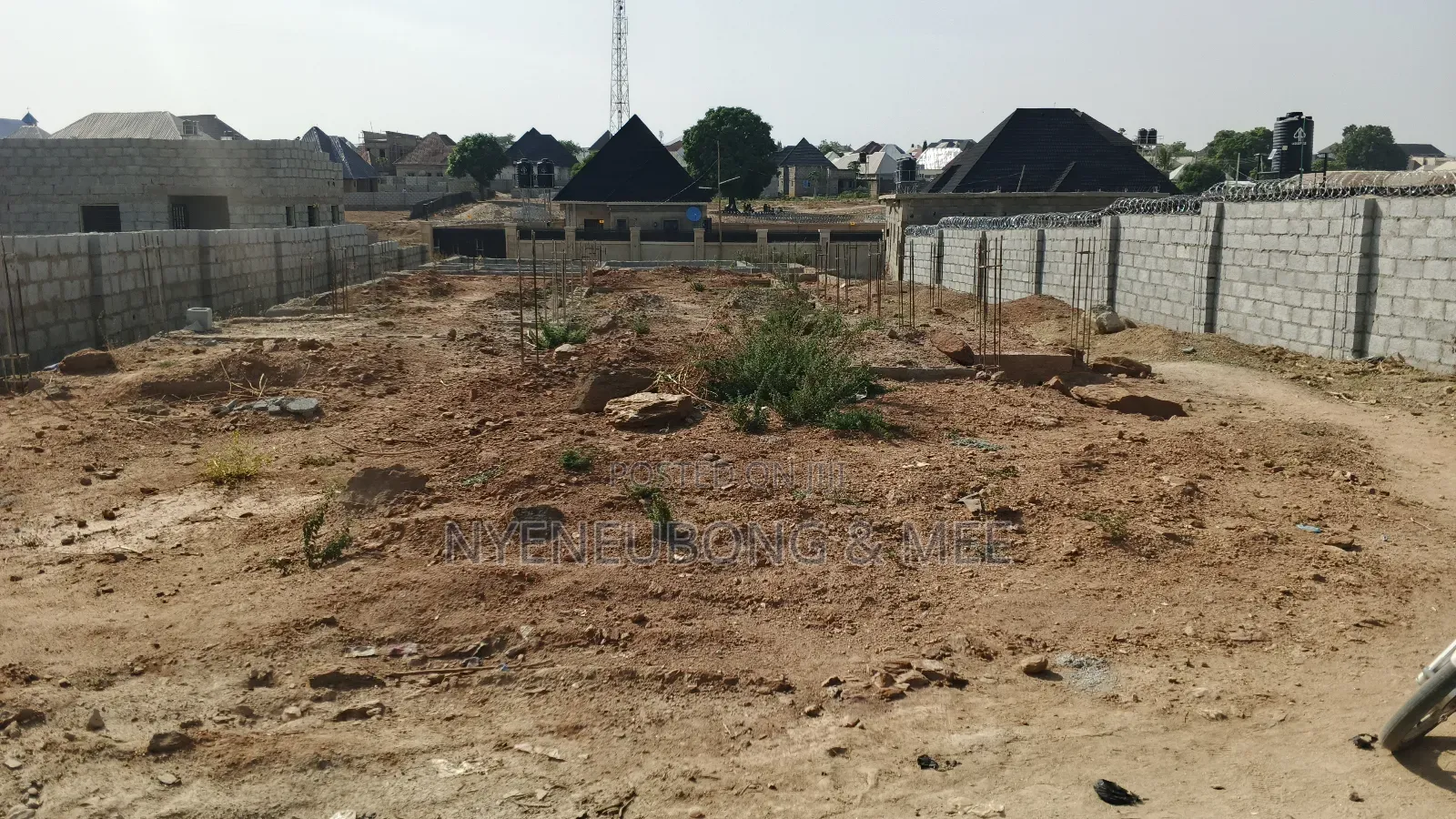 Land for Sale With Storey Building Foundation in Karu