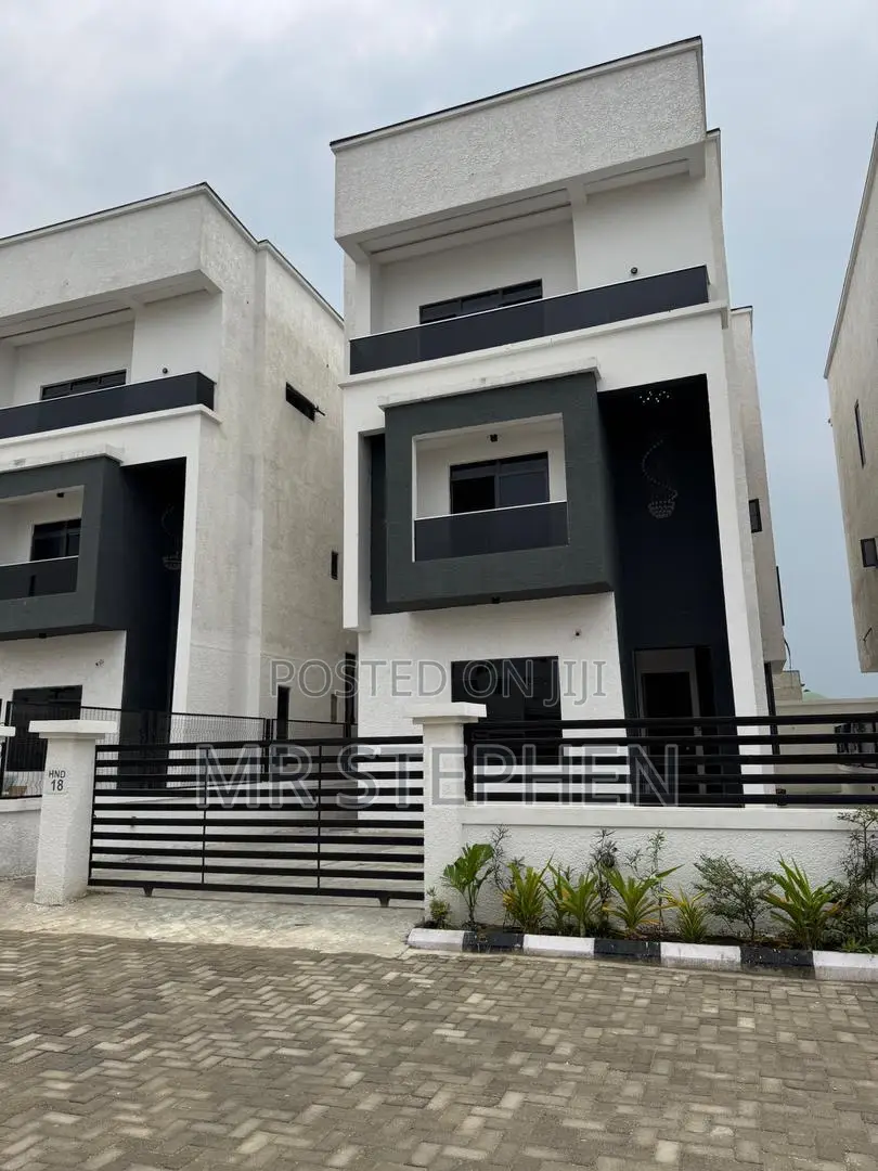 5-Bedroom Fully Detached Duplex With Pool Bq • Ikate, Lekki in Ikate