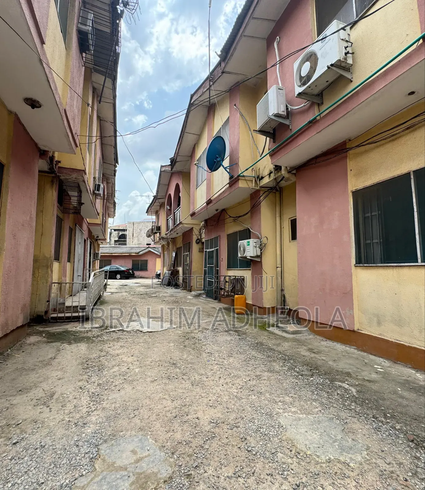 Land Measuring 1256sqm With a Well Maintained 9units of 3bedroom Flat in Ogba