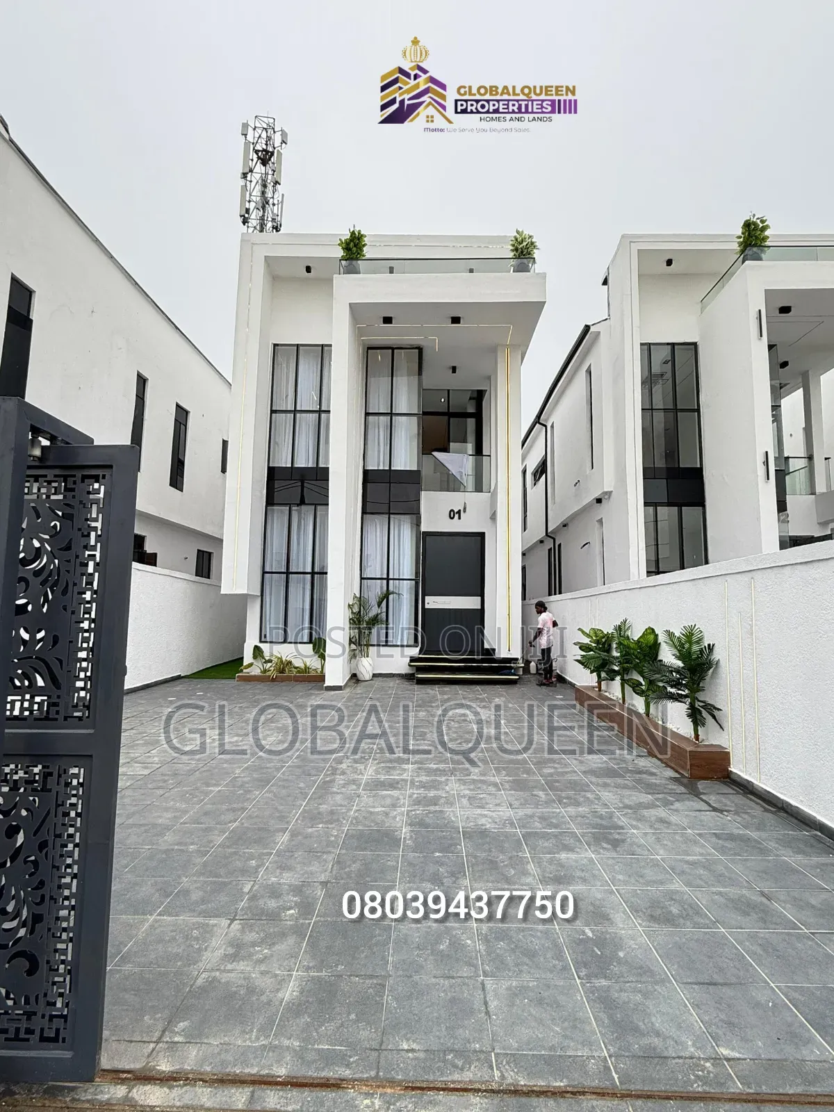 Modern Duplex in Strategic Location for Sale in Ikota