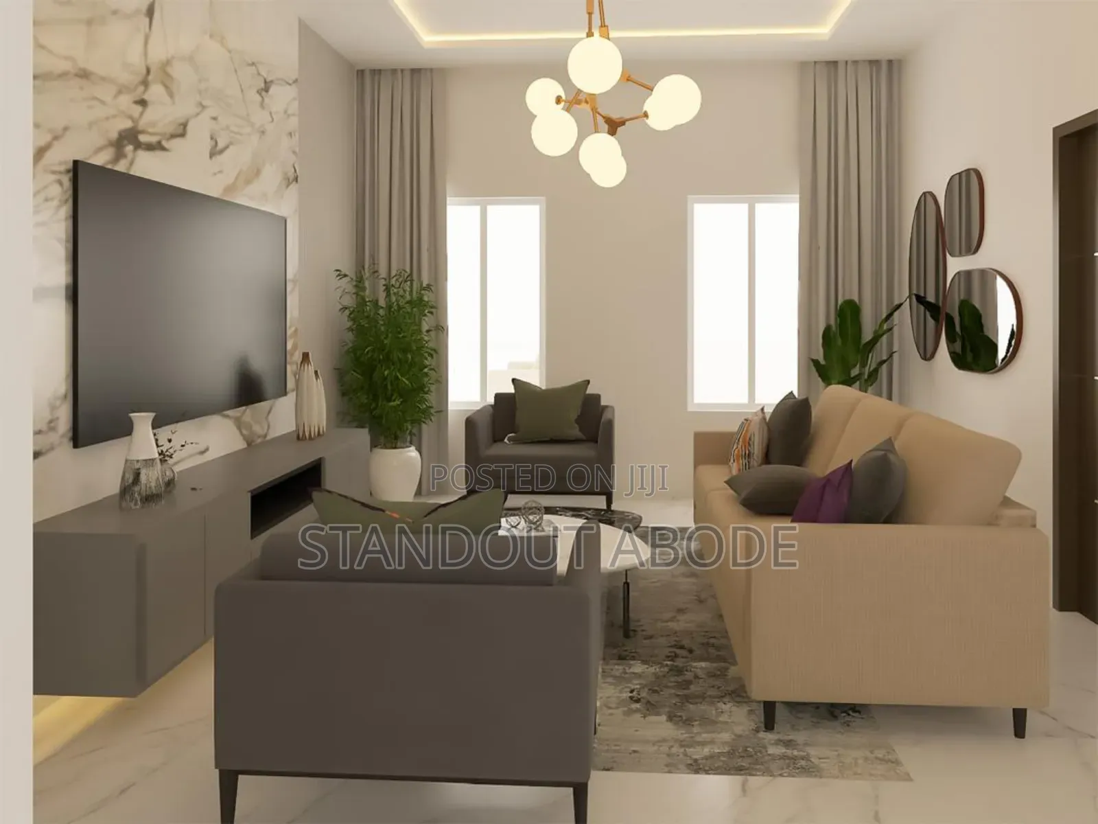 2bdrm Duplex in In An Estate, Sangotedo for sale in Sangotedo