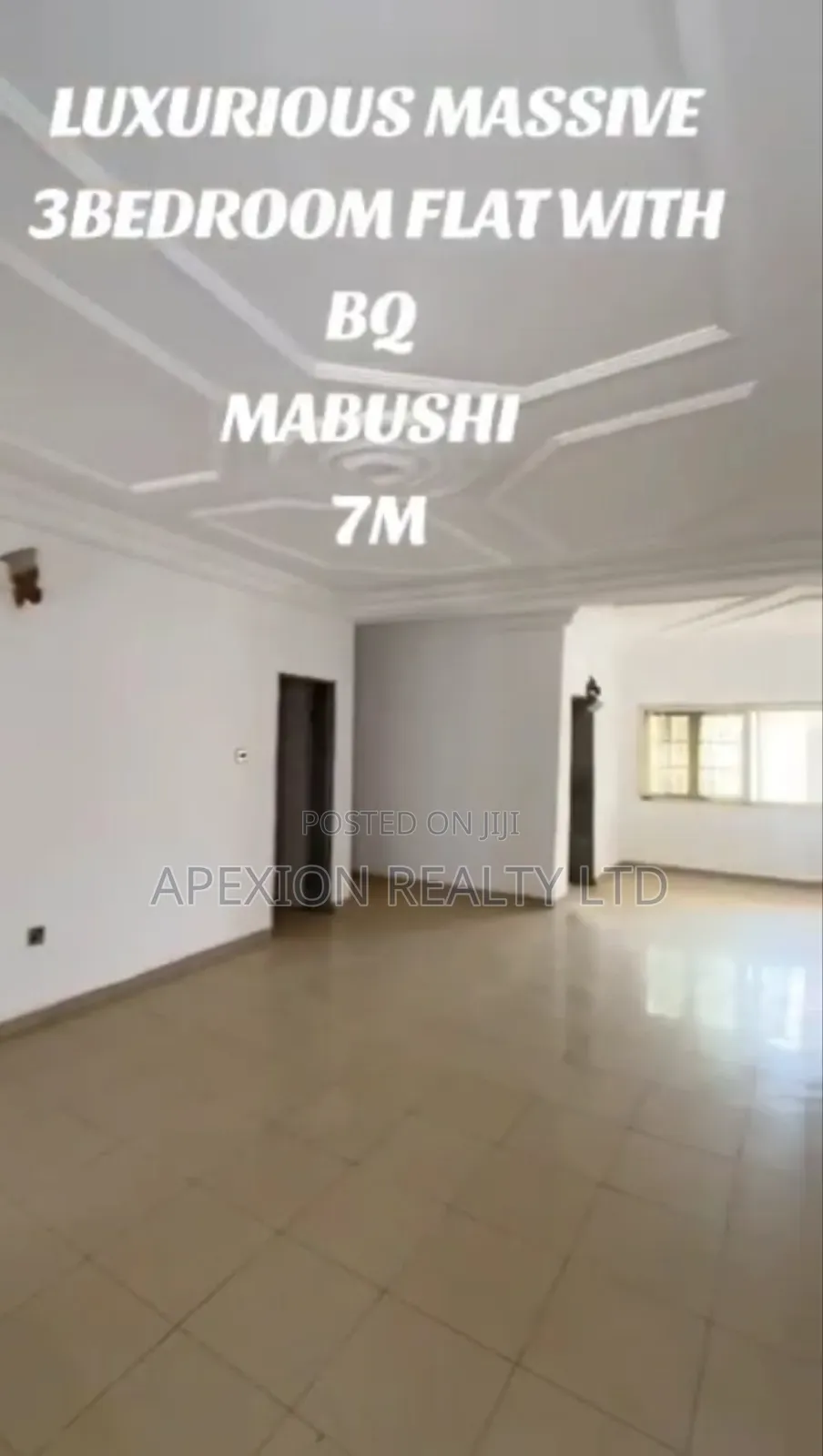 3bdrm Apartment in Apexion Estate, Mabushi for rent in Mabushi