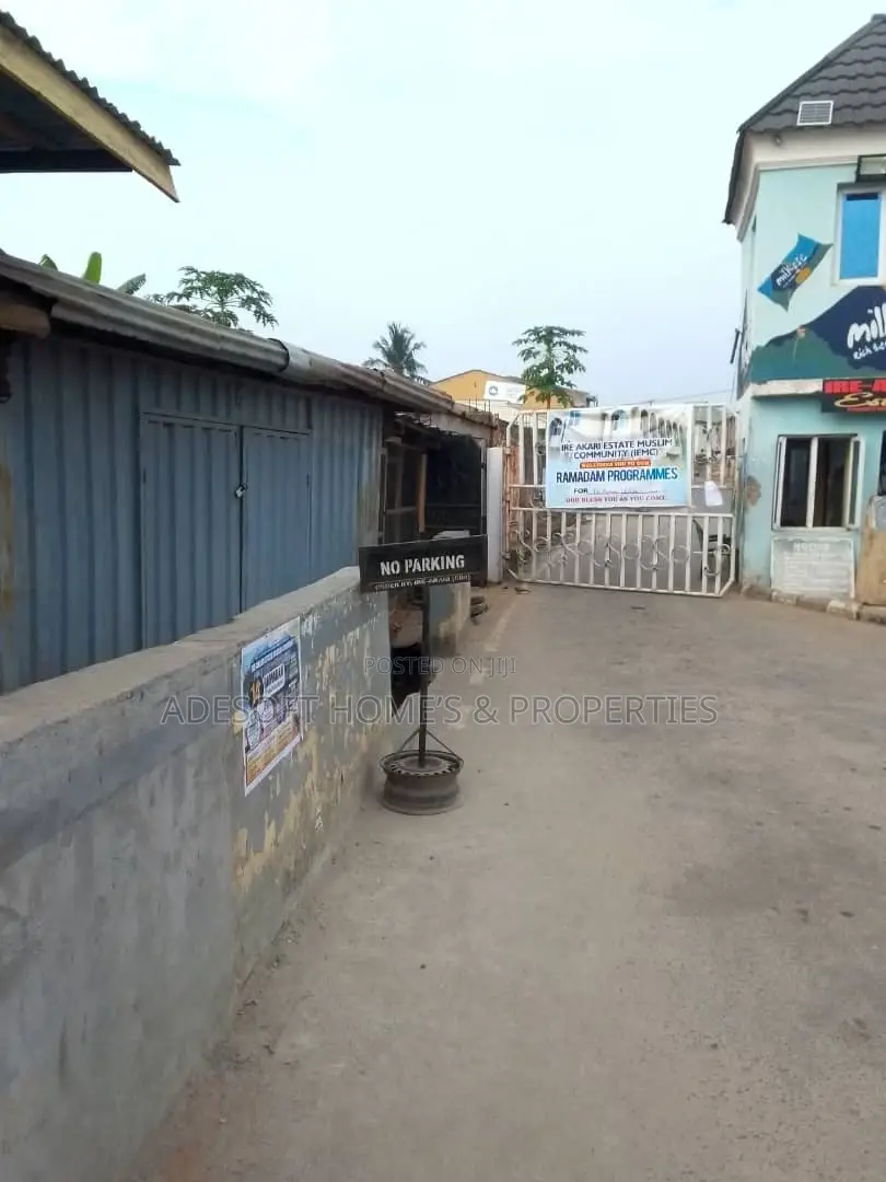 A Commercial Piece of Land With Two Big Shops at Ire Akari Estate, Soka in Soka