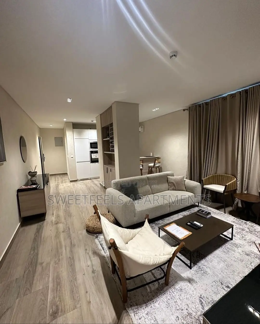 Exquisite Luxury One Bedroom Apartment With a Rooftop Pool. in Kofo Abayomi