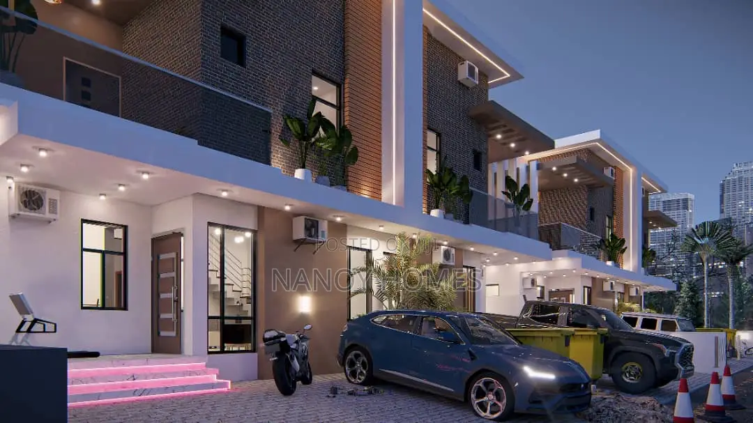 Luxury 4 Bedroom Semi-Detached Duplex Plot (300sqm) in Idu