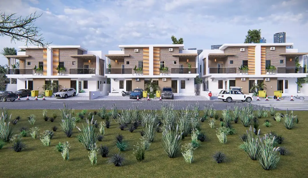 Luxury 4 Bedroom Semi-Detached Duplex Plot (300sqm) in Idu