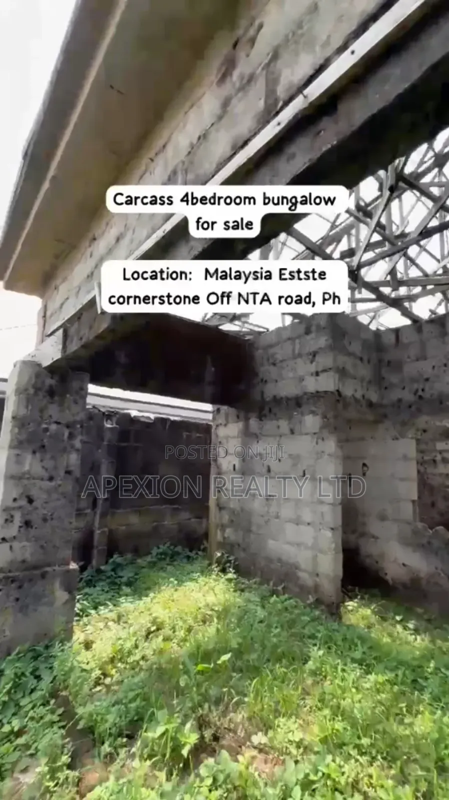 4bdrm Bungalow in Malaysia Estate, Uzoba for sale in Uzoba