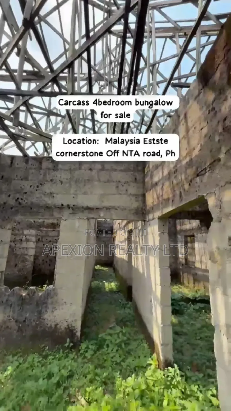 4bdrm Bungalow in Malaysia Estate, Uzoba for sale in Uzoba