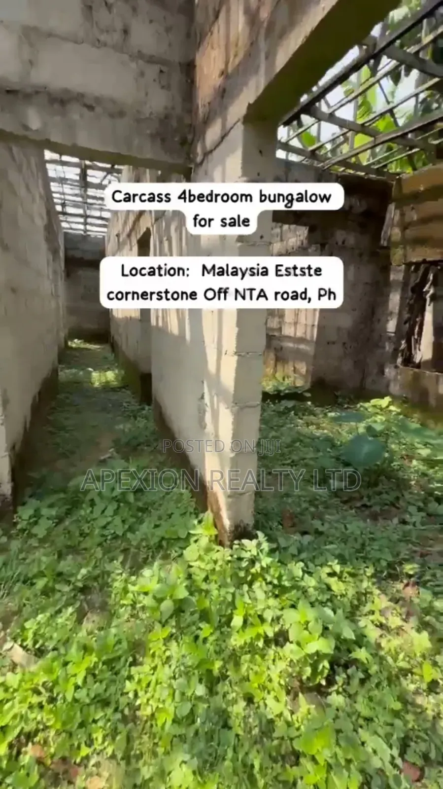 4bdrm Bungalow in Malaysia Estate, Uzoba for sale in Uzoba